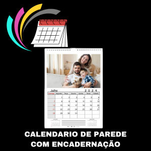 Calendário de Parede Encadernação