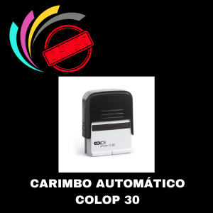 Carimbo Automático Colop 30  47 x 18 mm    