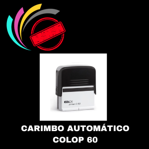 Carimbo Automático Colop 60  75 x 38 mm    