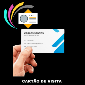 Cartão de Visita Impressão Digital Personalizado 9 x 5 cm Personalizado Personalizado  