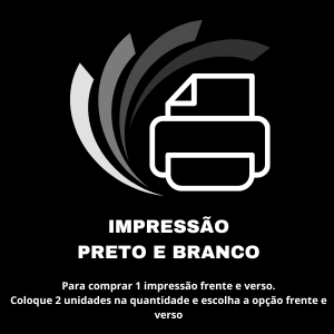 Impressão Preto e Branco Sulfite 75 gr     